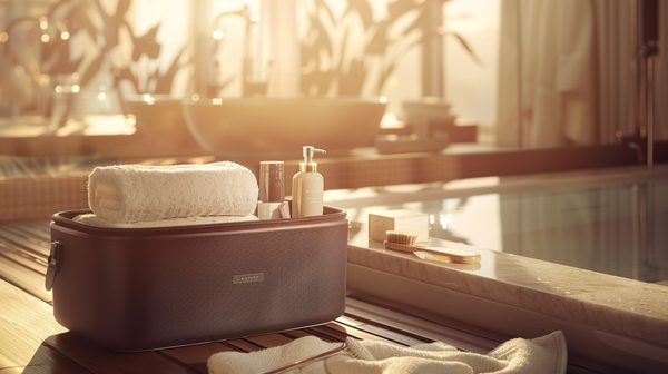 La toilette à portée de main : des trousses élégantes pour vos voyages