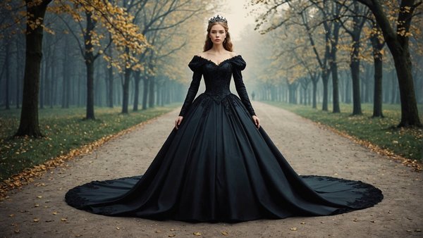 Les robes princesse noire : Élégance et charme mystérieux